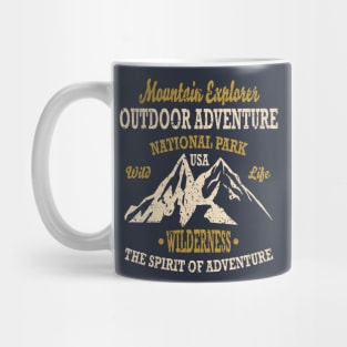 Mountain Explorer Adventure Spirit Mug